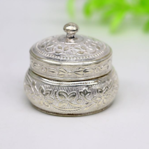 Wedding Special Silver Pooja Box