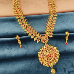 Ruby Emerald Necklace