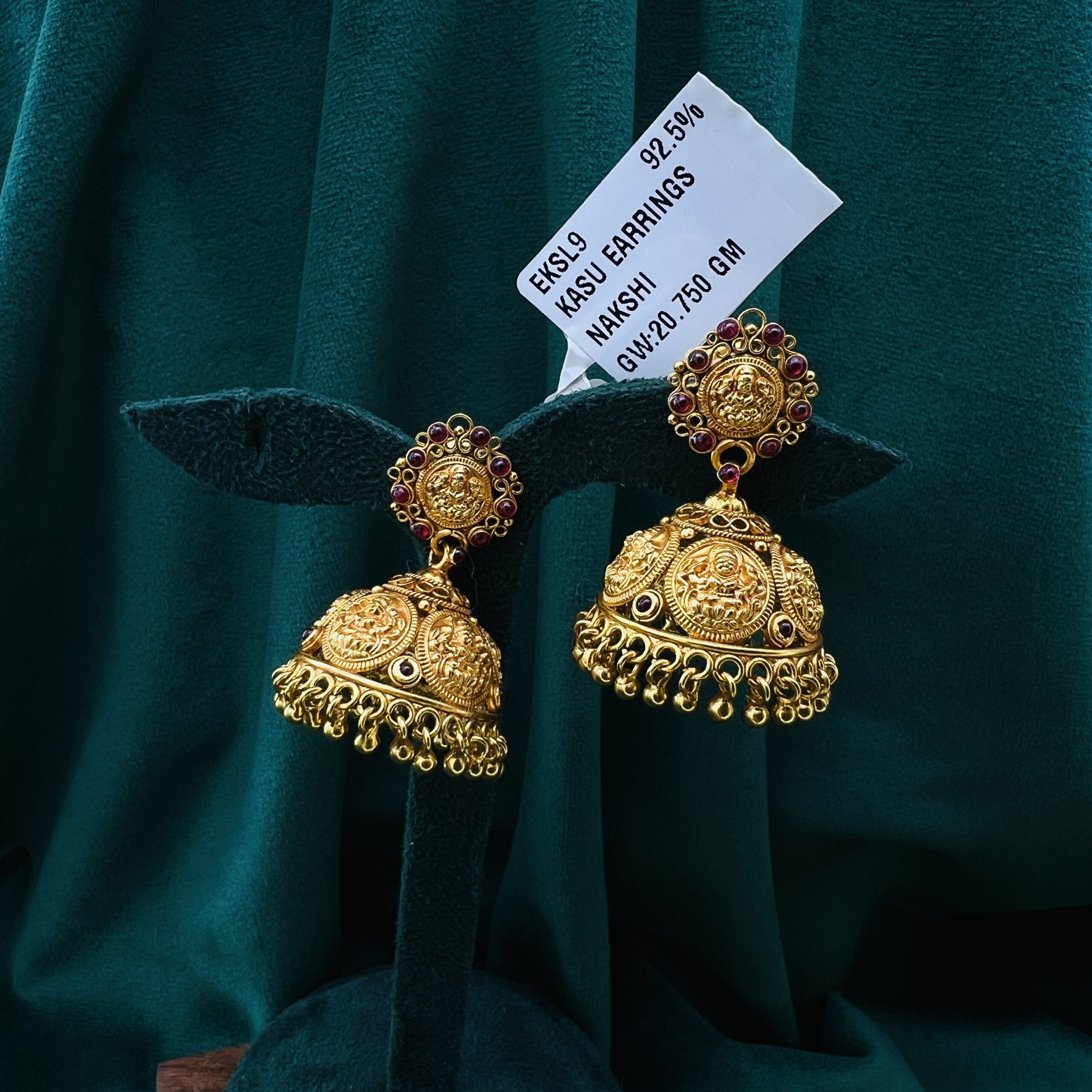 NAKSHI KASU EARRINGS