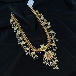 LONG GUTTAPUSALU NECKLACE