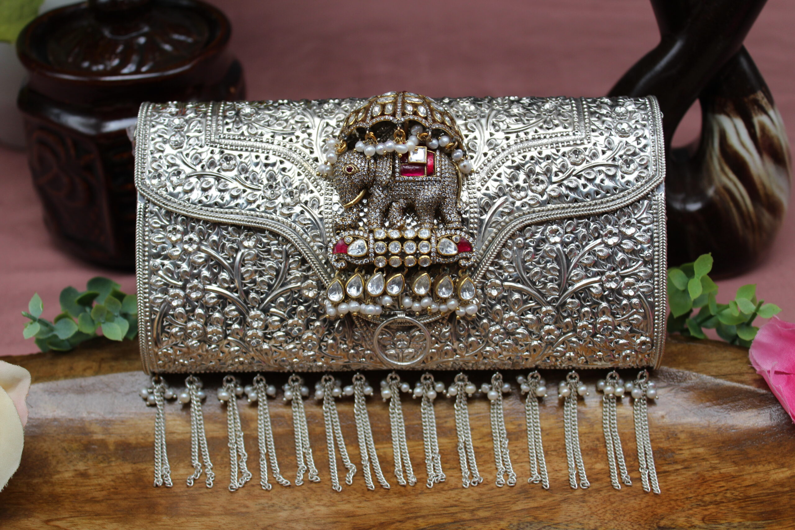 SILVER PURSE