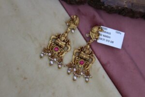 3D NAKSHI EARRINGS