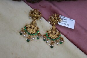 3D NAKSHI EARRINGS