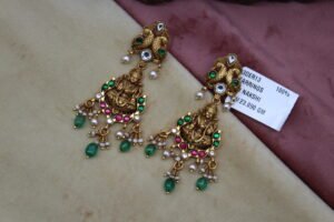 3D NAKSHI EARRINGS