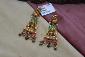 3D NAKSHI EARRINGS