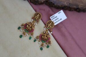 3D NAKSHI EARRINGS