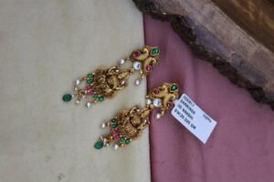3D NAKSHI EARRINGS