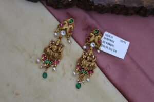 3D NAKSHI EARRINGS