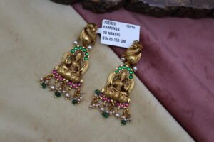 3D NAKSHI EARRINGS