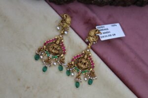 3D NAKSHI EARRINGS