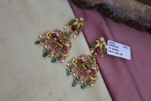 3D NAKSHI EARRINGS