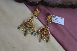 3D NAKSHI EARRINGS