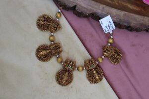 3D NAKSHI NECKLACE