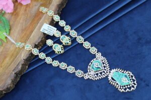 CZ PREMIUM NECKLACE WITH EARRINGS