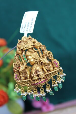 3D NAKSHI PENDANT