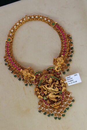 3D NAKSHI NECKLACE